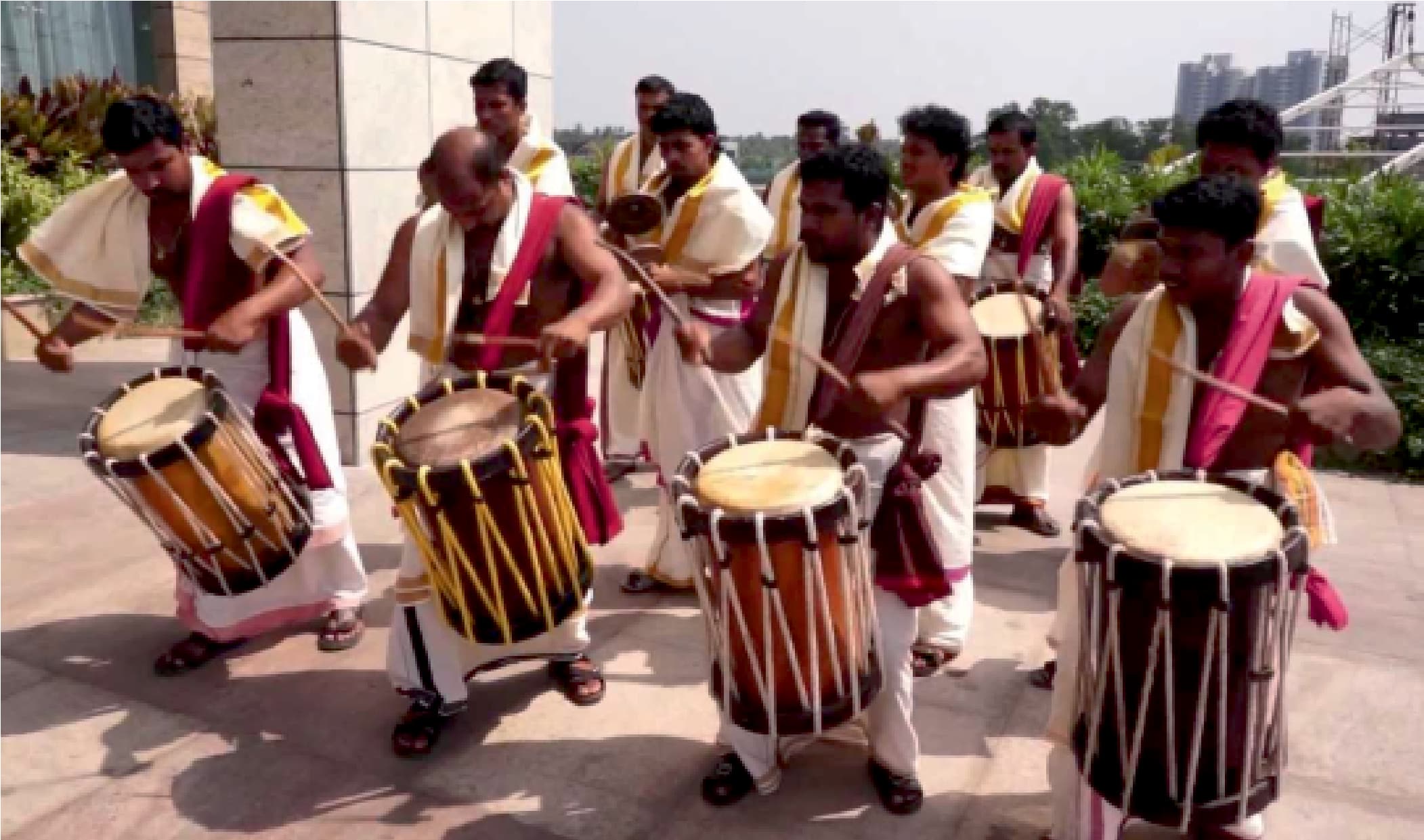 Welcome Through Traditional Indian Percussion Chanda